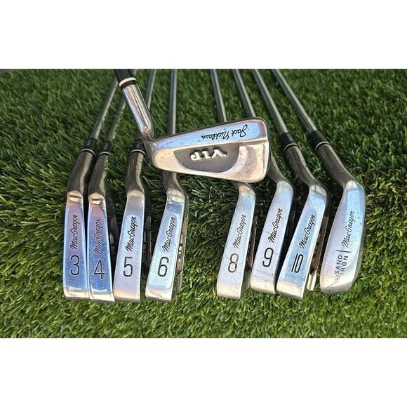 MacGregor VIP Jack Nicklaus Iron Set 3-pw + SW Sand Iron - Picture 1 of 10
